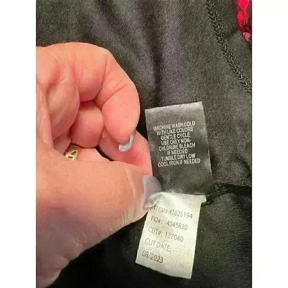 Torrid Sz 2X Midi Crinkle Chiffon Surplice Balloon Sleeve Dress Office Party - Picture 15 of 16